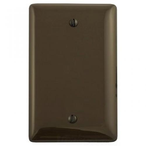 WALLPLATE, 1-G, BOX MT BLANK, BR